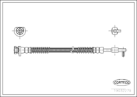สายเบรค CORTECO OEM ANR3628 หมายเลขสินค้า 1 9 0 3 2 2 7 9, LAND ROVER (108195)