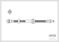 สายเบรค CORTECO OEM 1148270 หมายเลขสินค้า 1 9 0 3 2 2 8 8, FORD (108204)