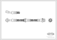สายเบรค CORTECO OEM 5873729310 หมายเลขสินค้า 1 9 0 3 2 2 9 0, HYUNDAI (108206)