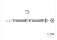 สายเบรค CORTECO OEM 5158060G00 หมายเลขสินค้า 1 9 0 3 2 3 0 3, SUZUKI (108219)