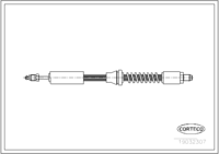 สายเบรค CORTECO, OEM , หมายเลขสินค้า 1 9 0 3 2 3 0 7, (108223)