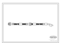 สายเบรค CORTECO OEM 7207656 หมายเลขสินค้า 1 9 0 3 2 3 2 9, COMMER (108245)
