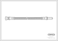สายเบรค CORTECO OEM 6155089 หมายเลขสินค้า 1 9 0 3 2 3 3 0, FORD (108246)