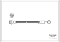 สายเบรค CORTECO OEM 4621002J10 หมายเลขสินค้า 1 9 0 3 2 3 5 6, NISSAN (108268)