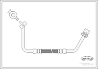 Brake Hose, CORTECO, OEM 1631049, Article number 1 9 0 3 2 4 1 0, FORD (108297)