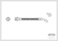 สายเบรค, CORTECO, OEM TF1061, หมายเลขสินค้า 1 9 0 3 2 4 1 8, MOTEURS BAUDOUIN.SA (108303)