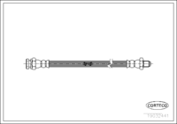สายเบรค CORTECO OEM 46211G9801 หมายเลขสินค้า 1 9 0 3 2 4 4 1, NISSAN (108326)