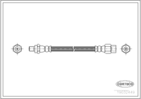 Brake Hose, CORTECO, OEM 7701365434, Article number 1 9 0 3 2 4 4 9, RENAULT (108332)