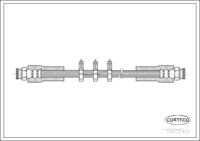 สายเบรค CORTECO OEM 60588015 หมายเลขสินค้า 1 9 0 3 2 4 5 1, ALFA ROMEO (108334)