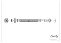 สายเบรค CORTECO OEM 9004922121 หมายเลขสินค้า 1 9 0 3 2 4 5 2, DAIHATSU (108335)