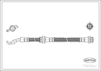 สายเบรค CORTECO OEM MB857426 หมายเลขสินค้า 1 9 0 3 2 4 5 4, MITSUBISHI (108337)