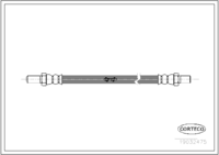 สายเบรค CORTECO OEM 2685989 หมายเลขสินค้า 1 9 0 3 2 4 7 5, OPEL (108351)
