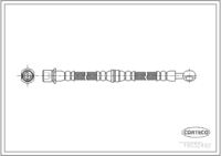 สายเบรค CORTECO OEM 26550FC010 หมายเลขสินค้า 1 9 0 3 2 4 9 2, SUBARU (108366)