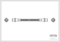 สายเบรค CORTECO OEM 26550FC000 หมายเลขสินค้า 1 9 0 3 2 4 9 4, SUBARU (108368)