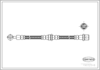 สายเบรค CORTECO OEM 26531AA010 หมายเลขสินค้า 1 9 0 3 2 5 1 8, SUBARU (108389)