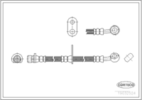 สายเบรค CORTECO OEM 01464S2G000 หมายเลขสินค้า 1 9 0 3 2 5 2 4, HONDA (108395)