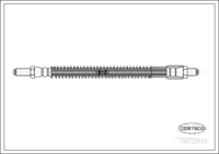 สายเบรค CORTECO OEM MJA5670AC หมายเลขสินค้า 1 9 0 3 2 5 2 9, JAGUAR (108400)