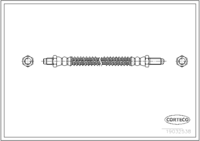 สายเบรค CORTECO OEM GBH167 หมายเลขสินค้า 1 9 0 3 2 5 3 8, ROVER (108409)