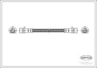 สายเบรค CORTECO OEM 01466S2H000 หมายเลขสินค้า 1 9 0 3 2 5 5 0, HONDA (108420)