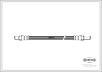 สายเบรค CORTECO OEM NRC9458 หมายเลขสินค้า 1 9 0 3 2 5 5 5, LAND ROVER (108424)