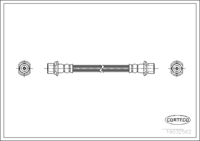 สายเบรค CORTECO OEM 9094702874 หมายเลขสินค้า 1 9 0 3 2 5 6 2, TOYOTA - เพลาล้อหลัง ยาว 192มม.