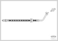 สายเบรค CORTECO OEM 6535452 หมายเลขสินค้า 1 9 0 3 2 5 9 2, FORD (108448)