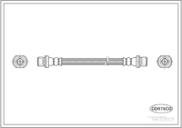 CORTECO Brake Hose for Toyota Rear Axle
