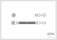 สายเบรค CORTECO OEM 5874428300 หมายเลขสินค้า 1 9 0 3 2 6 0 5, HYUNDAI (108461)