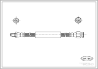 สายเบรค, CORTECO, OEM 5988077, หมายเลขสินค้า 1 9 0 3 2 6 6 3, FIAT (108493)