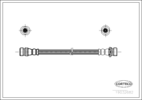 สายเบรค CORTECO OEM 5873722000 หมายเลขสินค้า 1 9 0 3 2 6 8 2, HYUNDAI (108508)