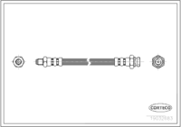 สายเบรค CORTECO OEM 5873734000 หมายเลขสินค้า 1 9 0 3 2 6 8 3, HYUNDAI (108509)