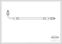 สายเบรค CORTECO OEM BHA5376 หมายเลขสินค้า 1 9 0 3 2 7 4 8, MG (108562)