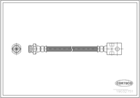 สายเบรค CORTECO OEM 4621002J00 หมายเลขสินค้า 1 9 0 3 2 7 5 1, NISSAN (108565)