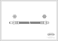 Brake Hose, CORTECO, OEM , Article number 1 9 0 3 2 7 6 5,  (108579)