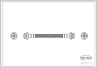 Brake Hose, CORTECO, OEM 4621379918, Article number 1 9 0 3 2 7 7 3, NISSAN (108586)