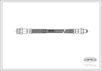 Brake Hose, CORTECO, OEM 4621101A21, Article number 1 9 0 3 2 7 8 1, NISSAN (108593)
