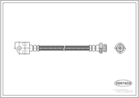 สายเบรค, CORTECO, OEM 94130325, หมายเลขสินค้า 1 9 0 3 2 8 0 4, OPEL (108609)