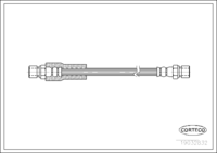 Brake Hose, CORTECO, OEM 4604205048, Article number 1 9 0 3 2 8 3 2, MERCEDES-BENZ (108625)