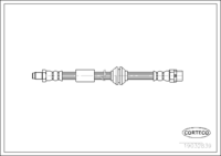 Brake Hose, CORTECO, OEM 34306763682, Article number 1 9 0 3 2 8 3 9, MINI (108630)