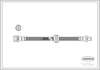 Brake Hose, CORTECO, OEM 0K9A243980A, Article number 1 9 0 3 2 8 5 7, KIA (108645)