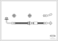 Brake Hose, CORTECO, OEM 5155081A00, Article number 1 9 0 3 2 8 6 3, SUZUKI (108649)