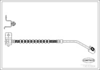 Brake Hose, CORTECO, OEM 4509996AC, Article number 1 9 0 3 2 8 8 4, CHRYSLER (108662)