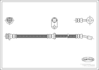 Brake Hose, CORTECO, OEM 46430S1AE01, Article number 1 9 0 3 2 8 8 8, HONDA (108666)