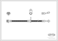 Brake Hose, CORTECO, OEM 01466S84A51, Article number 1 9 0 3 2 8 9 2, HONDA (108670)