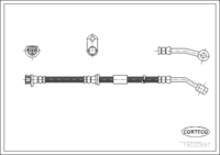Brake Hose, CORTECO, OEM 01464S04J00, Article number 1 9 0 3 2 8 9 7, HONDA (108675)