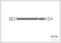 Brake Hose, CORTECO, OEM MB238153, Article number 1 9 0 3 2 9 2 8, MITSUBISHI (108706)