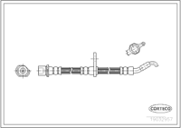สายเบรค CORTECO OEM 9004922168 หมายเลขสินค้า 1 9 0 3 2 9 5 7, DAIHATSU (108735)