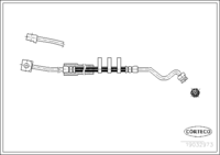 Brake Hose, CORTECO, OEM 3418828, Article number 1 9 0 3 2 9 7 3, FORD (108750)