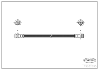 Brake Hose, CORTECO, OEM 01468SAA000, Article number 1 9 0 3 2 9 8 5, HONDA (108760)