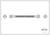 Brake Hose, CORTECO, OEM 462145F001, Article number 1 9 0 3 3 0 2 7, NISSAN (108799)